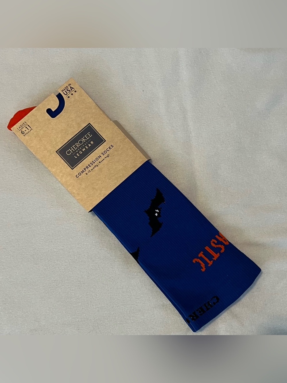 Cherokee medical/nursing compression socks. New in original package.